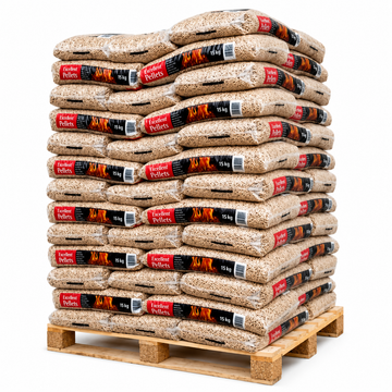 PELLET VAN ROJE – PALETTE VON 65 SÄCKEN VON 15 KG